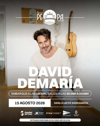 David DeMaría en Buque La Pepa en Buque La Pepa