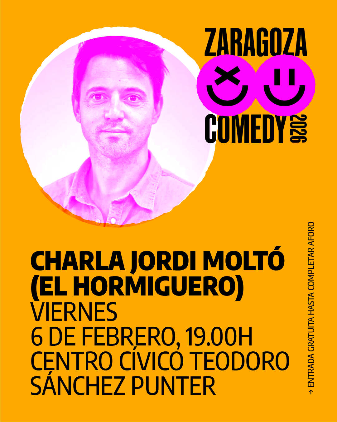 Imagen CHARLA JORDI MOLTÓ (EL HORMIGUERO)