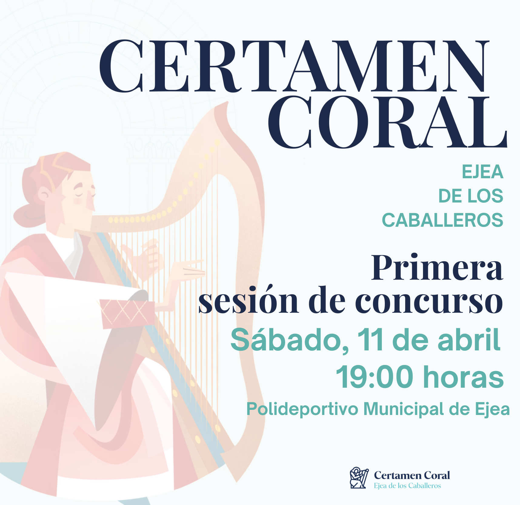 Imagen 1ª SESIÓN DE CONCURSO 52º CERTAMEN CORAL DE EJEA DE LOS CABALLEROS