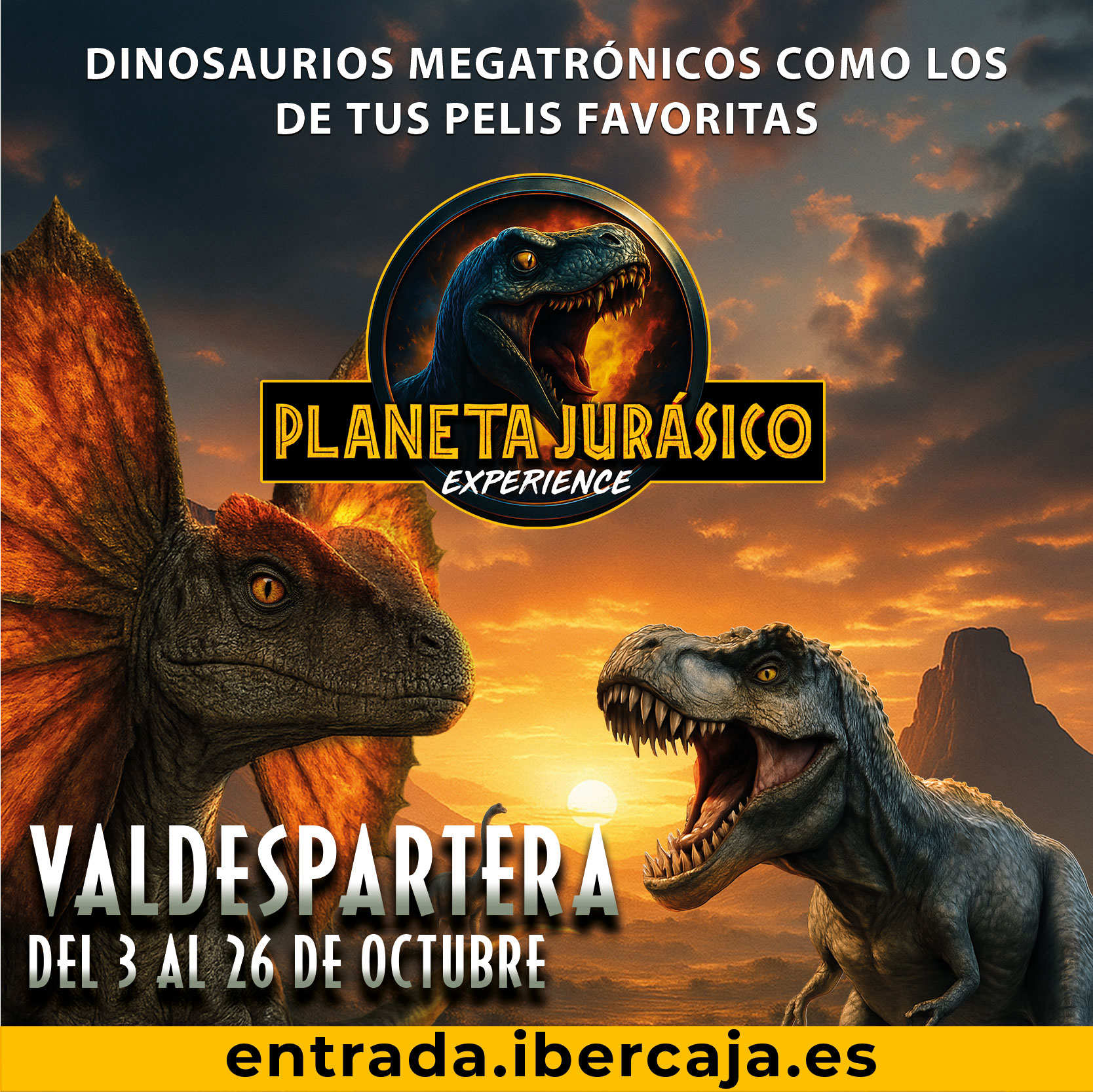 Imagen Planeta Jurásico – ZARAGOZA