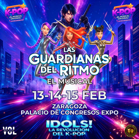 Imagen LAS GUARDIANAS DEL RITMO-EL MUSICAL ¡IDOLS-LA REVOLUCIÓN DEL K-POP!  