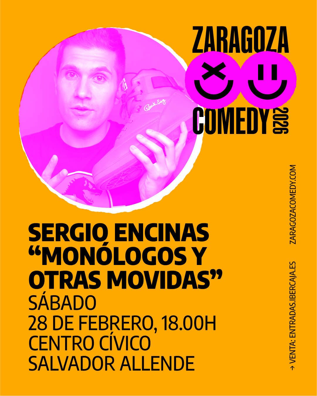 Imagen Show de Sergio Encinas en Zaragoza Comedy