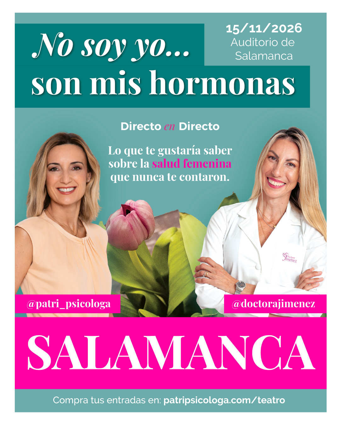 Imagen No soy yo, son mis hormonas. Salamanca