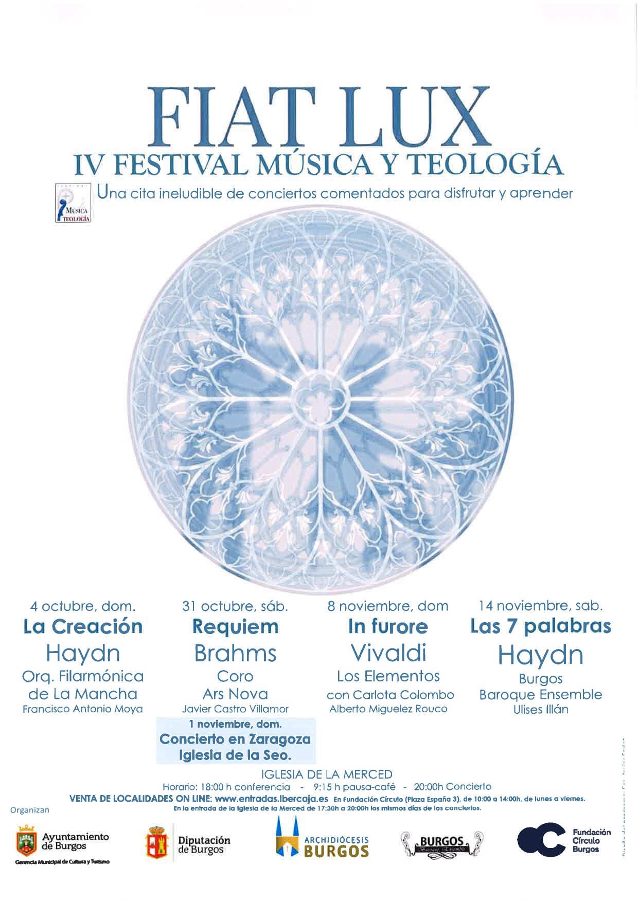 Imagen ABONO IV FESTIVAL DE MÚSICA Y TEOLOGÍA