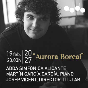 T13.A8. ADDA·SIMFÒNICA/VICENT/MARTÍN “Aurora Boreal”