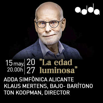 T19.A11. ADDA SIMFÒNICA/KOOPMAN/MERTENES “La edad luminosa”